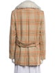 Adam Lippes Plaid Print Jacket