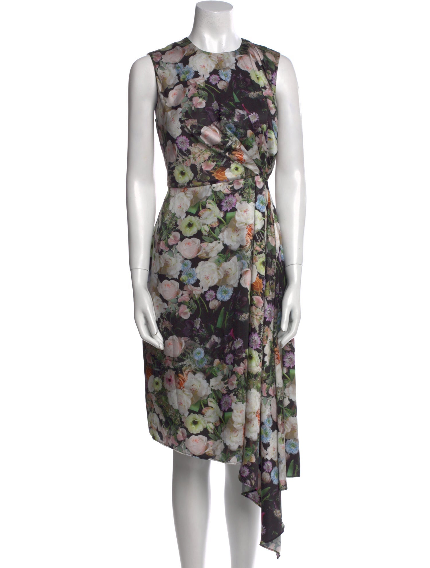 Adam Lippes Floral Print Long Dress
