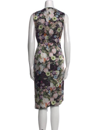 Adam Lippes Floral Print Long Dress