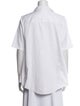 Adam Lippes Short Sleeve Button-Up Top