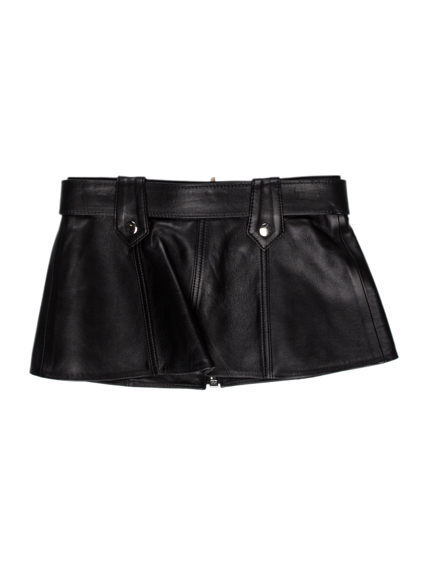 Adam Lippes Lambskin Mini Skirt