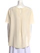 Adam Lippes Silk Crew Neck T-Shirt