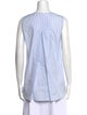 Adam Lippes Striped Crew Neck Blouse