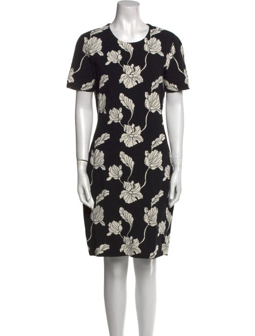 Adam Lippes Floral Print Knee-Length Dress