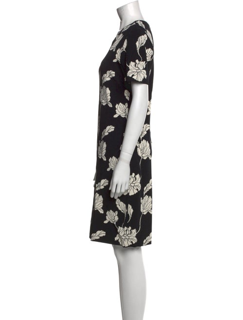 Adam Lippes Floral Print Knee-Length Dress