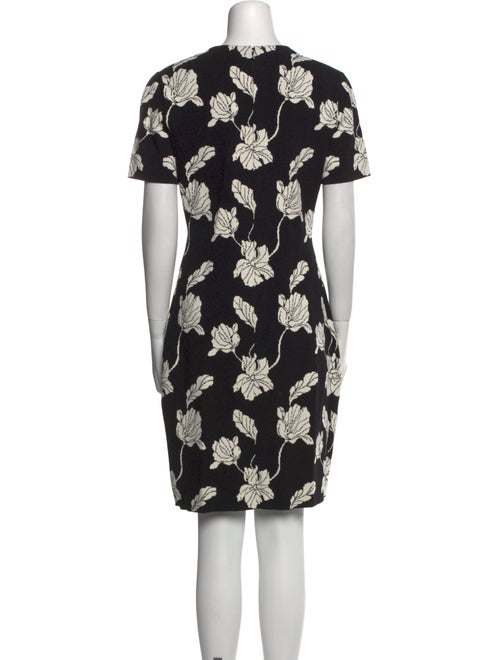 Adam Lippes Floral Print Knee-Length Dress