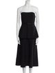 Adam Lippes Strapless Knee-Length Dress