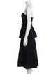 Adam Lippes Strapless Knee-Length Dress
