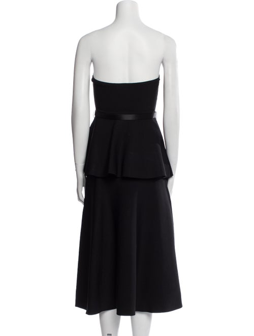 Adam Lippes Strapless Knee-Length Dress