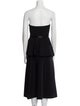 Adam Lippes Strapless Knee-Length Dress