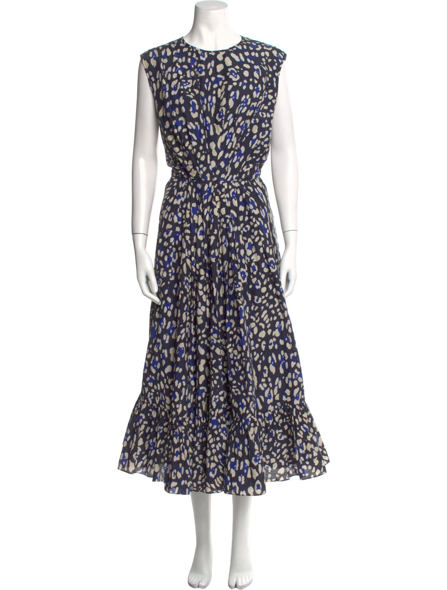 Adam Lippes Printed Long Dress