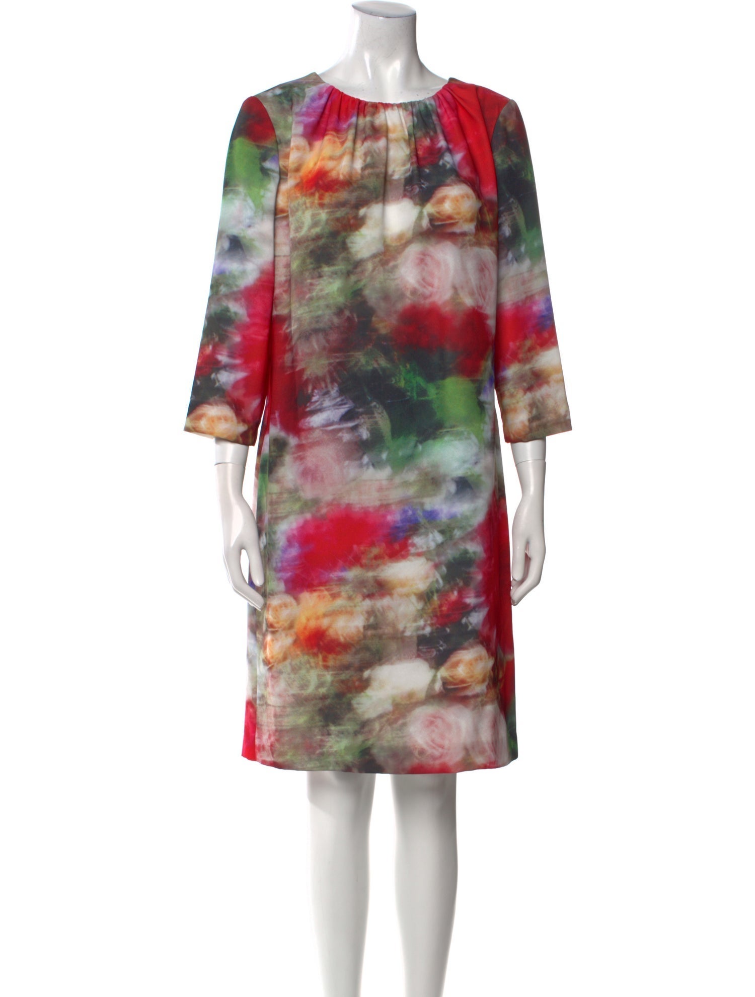 Adam Lippes Printed Knee-Length Dress