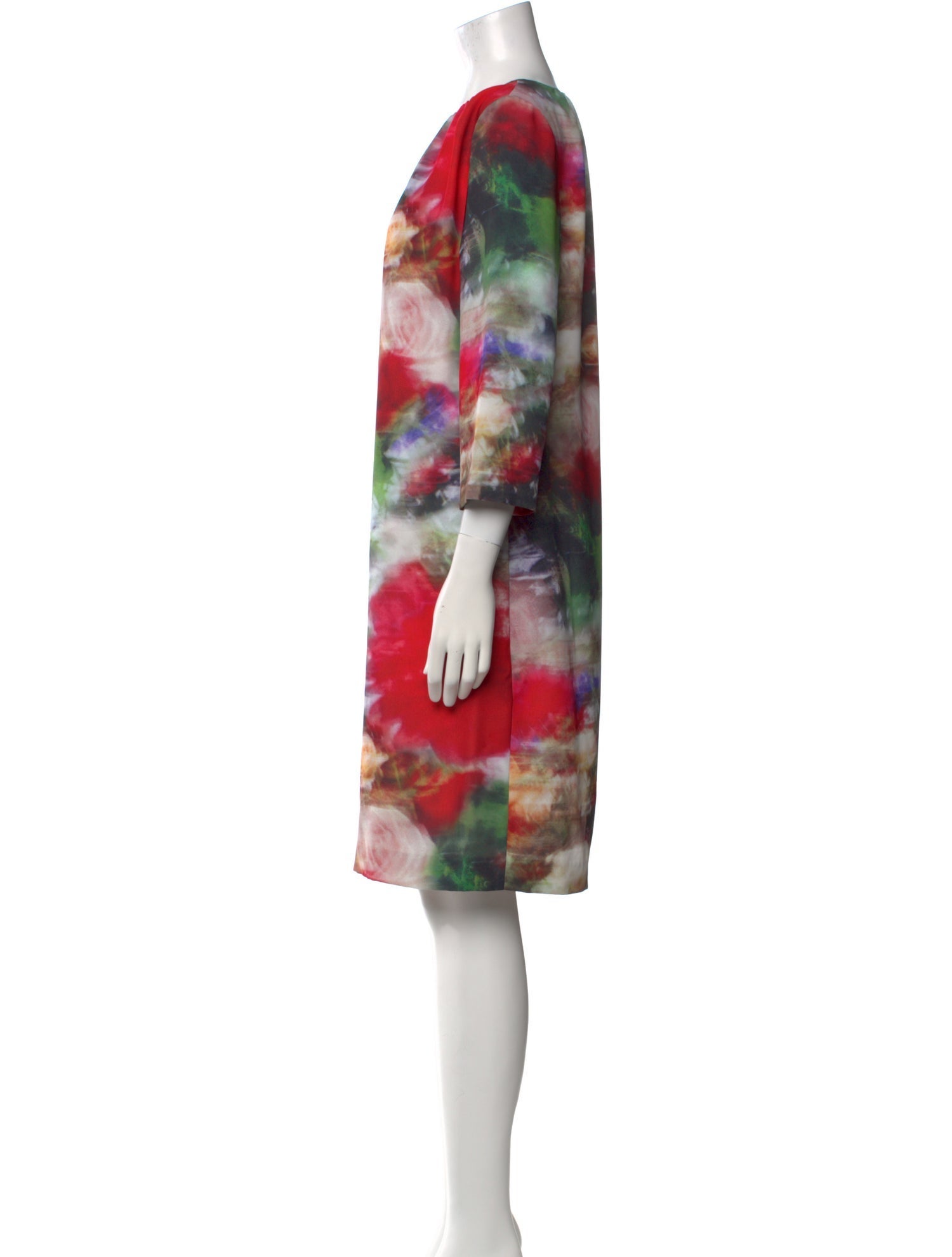 Adam Lippes Printed Knee-Length Dress