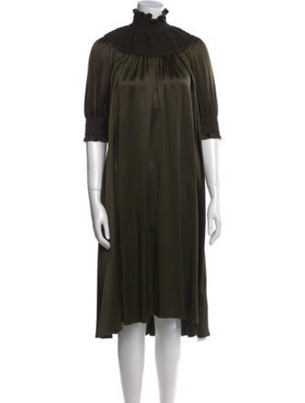 Adam Lippes Silk Midi Length Dress