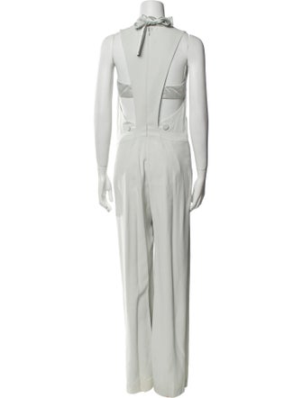Adam Lippes Square Neckline Jumpsuit