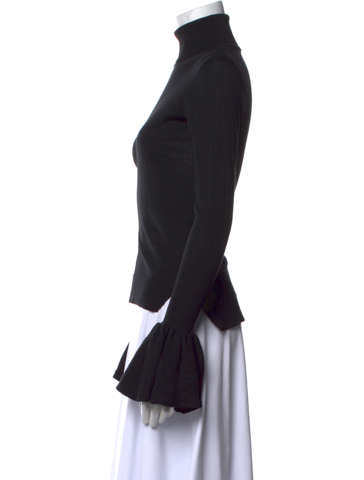 Adam Lippes Merino Wool Turtleneck Top