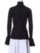 Adam Lippes Merino Wool Turtleneck Top
