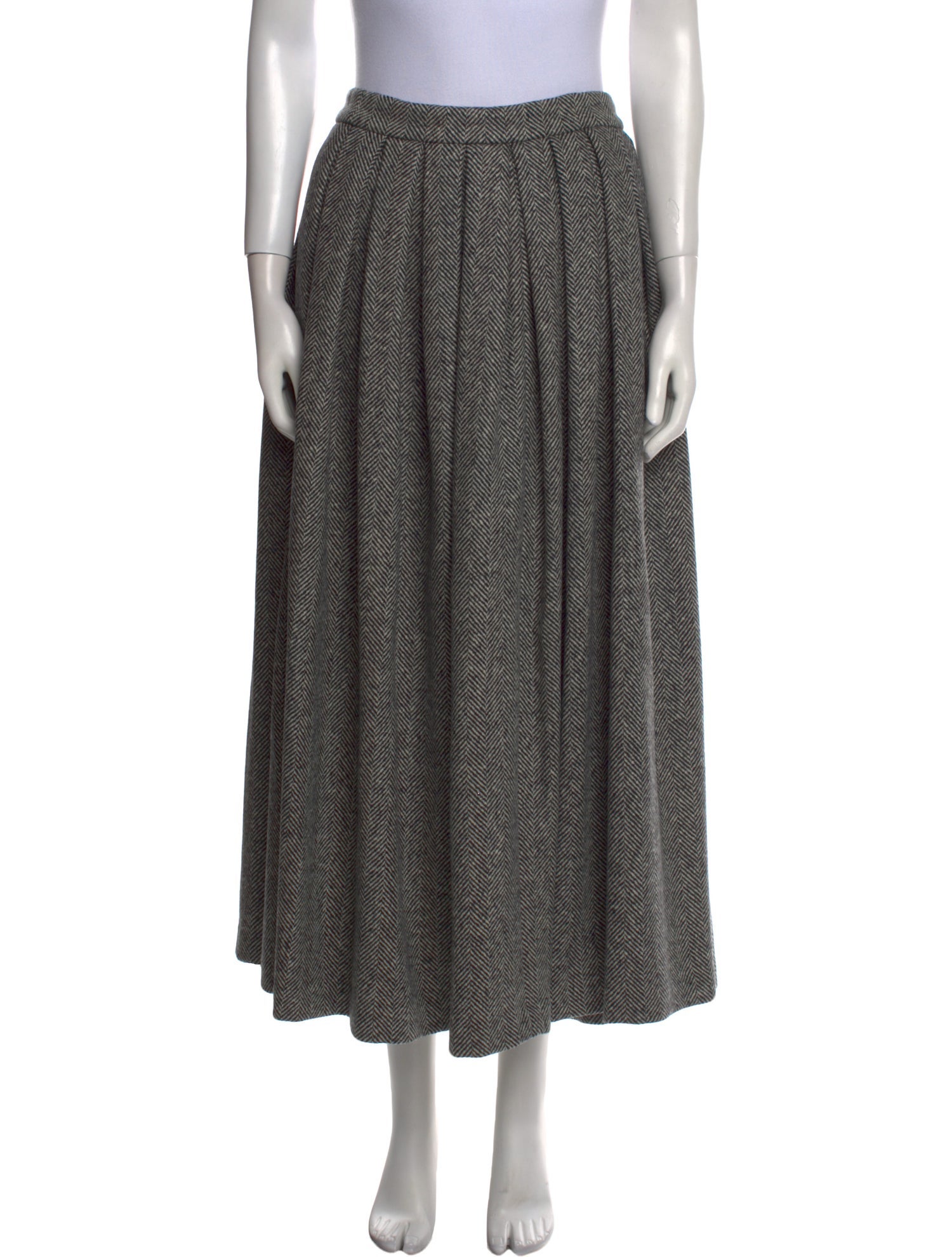 Adam Lippes Wool Midi Length Skirt w/ Tags