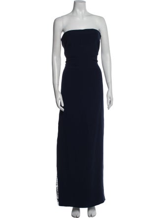 Adam Lippes Strapless Long Dress