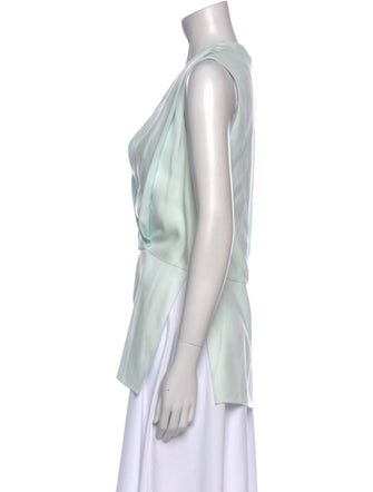 Adam Lippes V-Neck Sleeveless Tunic