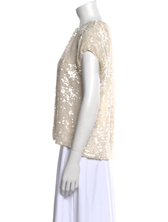 Adam Lippes Crew Neck Short Sleeve Top