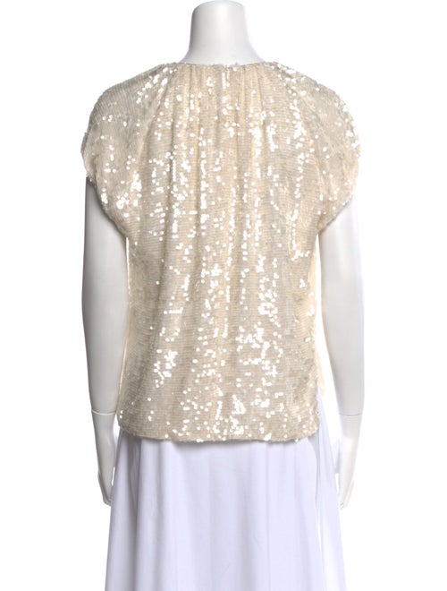 Adam Lippes Crew Neck Short Sleeve Top