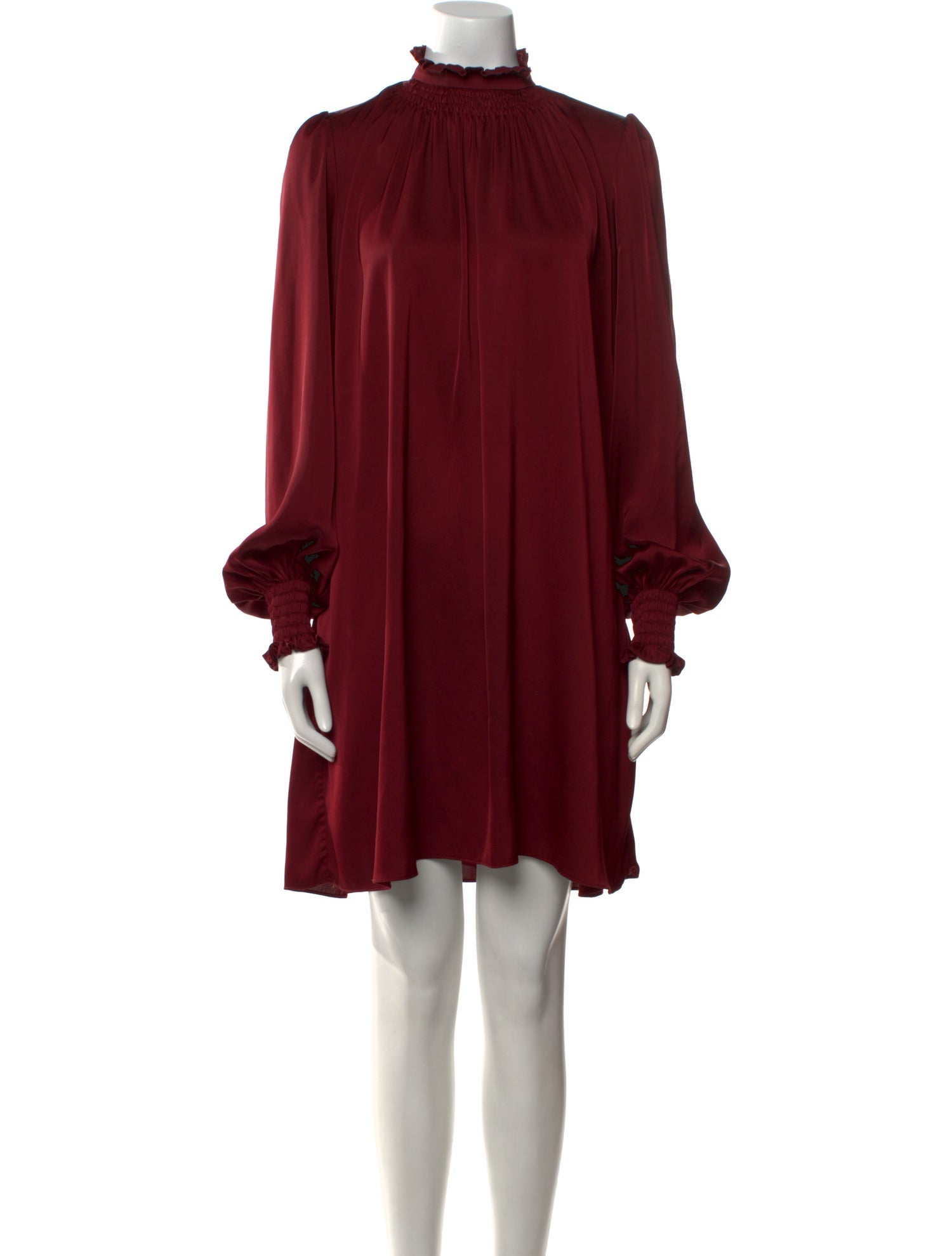 Adam Lippes Turtleneck Knee-Length Dress