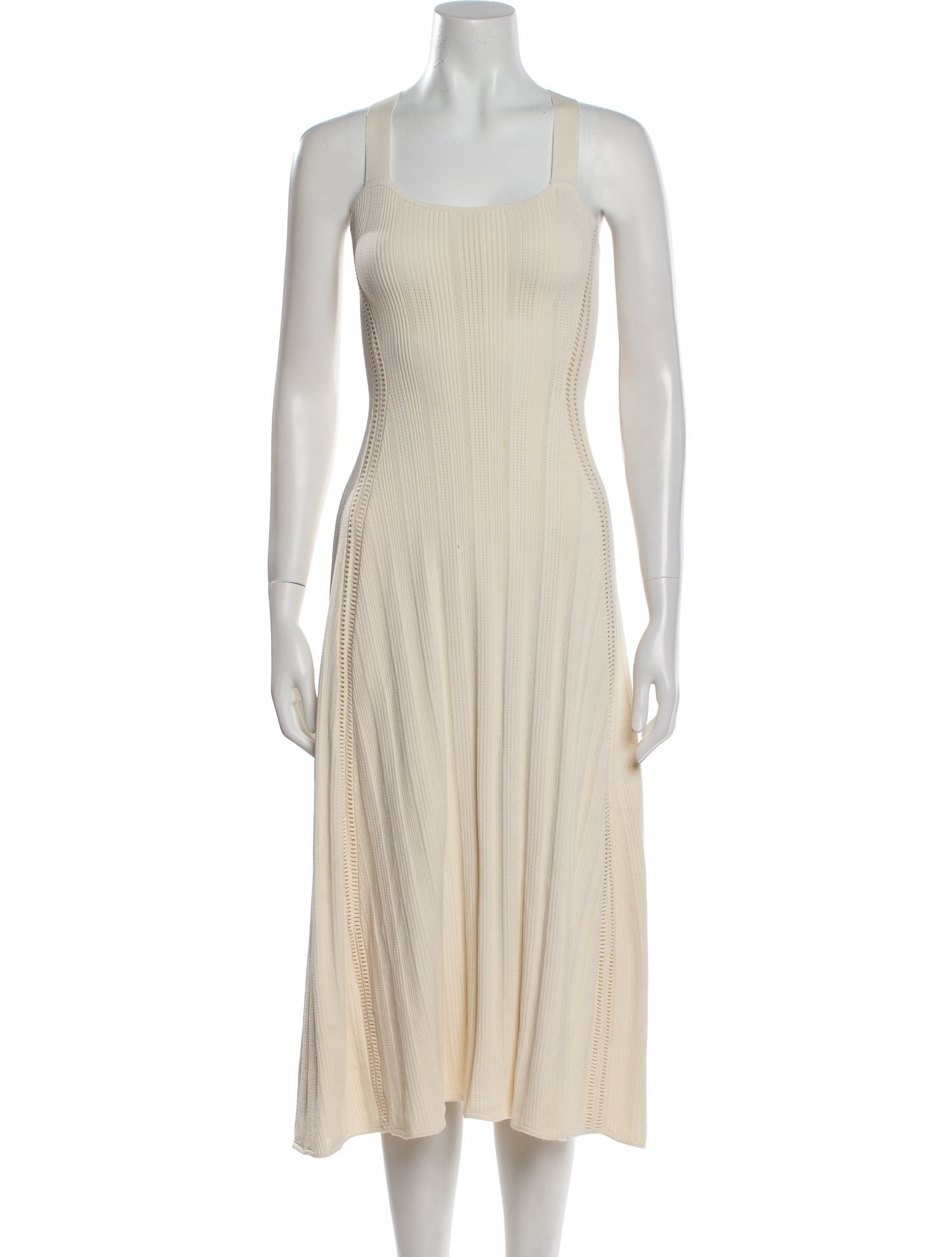 Adam Lippes Square Neckline Long Dress