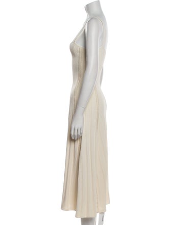 Adam Lippes Square Neckline Long Dress