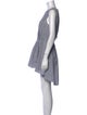 Adam Lippes Striped Knee-Length Dress