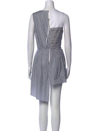 Adam Lippes Striped Knee-Length Dress