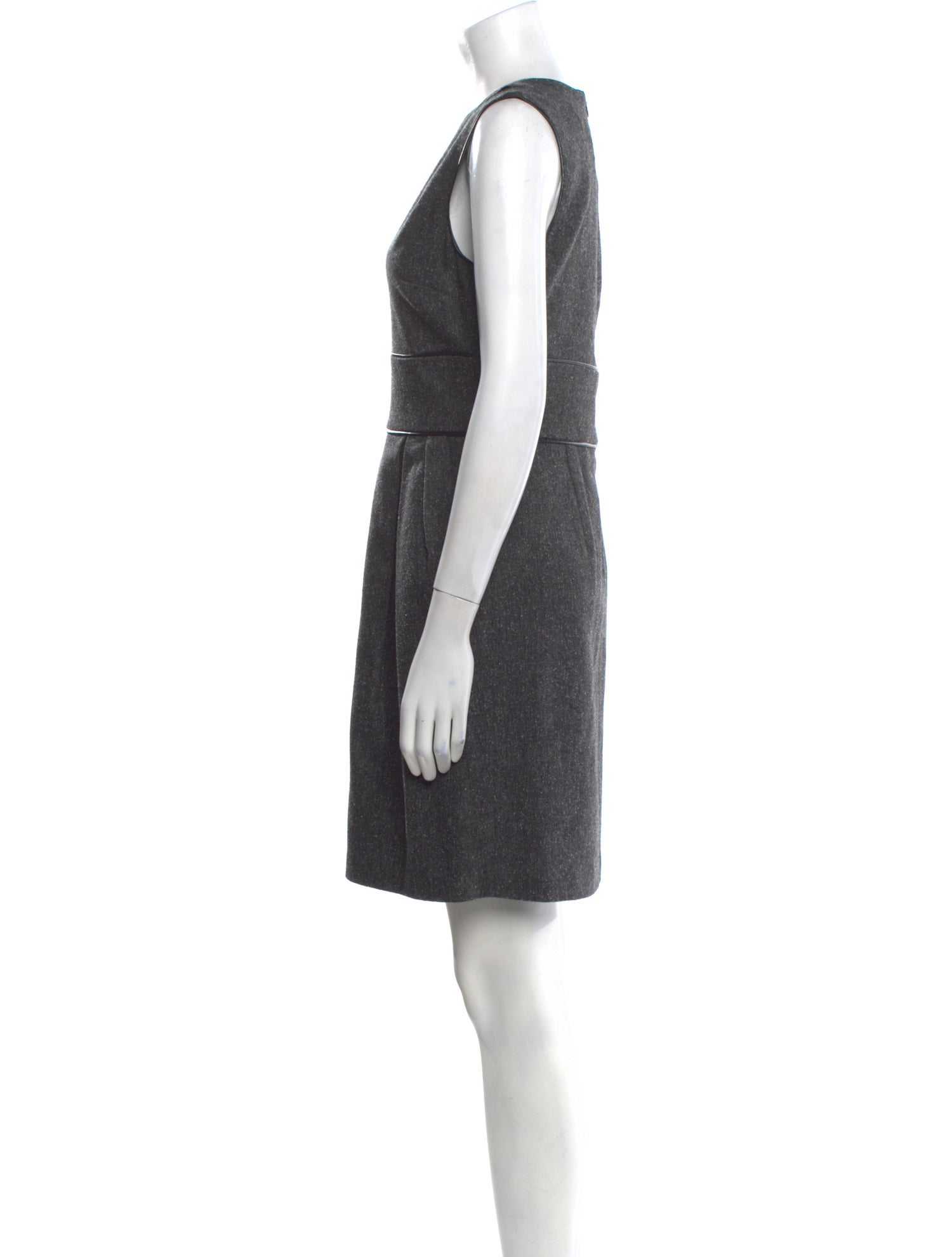Adam Lippes V-Neck Mini Dress w/ Tags