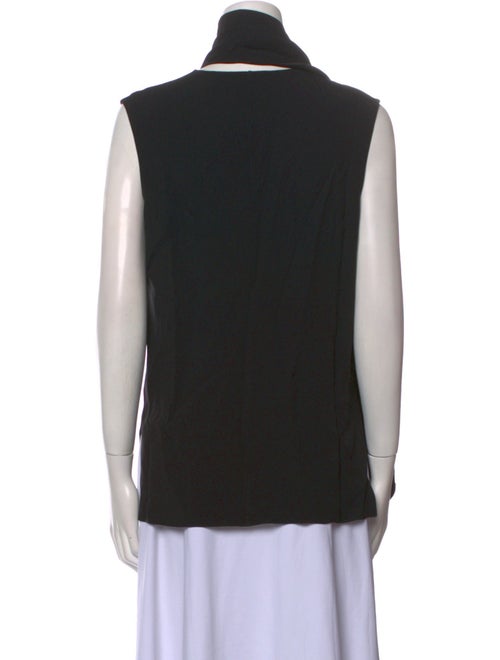 Adam Lippes Mock Neck Sleeveless Top
