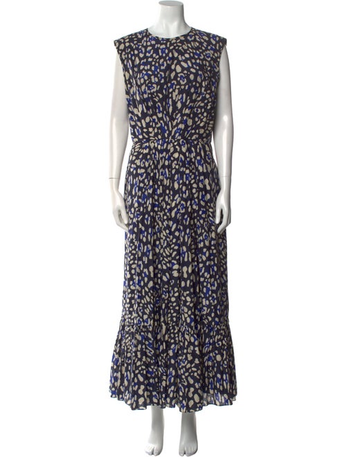 Adam Lippes Printed Long Dress