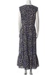 Adam Lippes Printed Long Dress