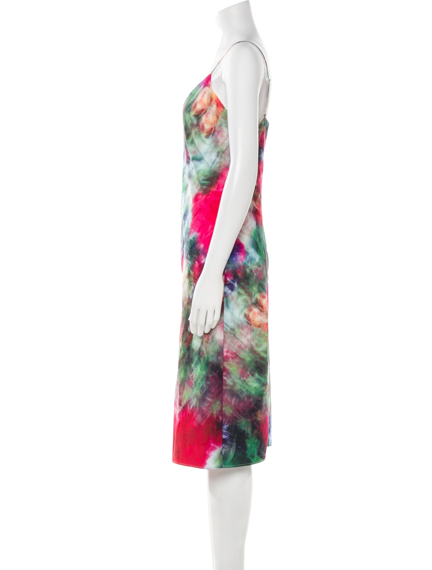 Adam Lippes Printed Midi Length Dress