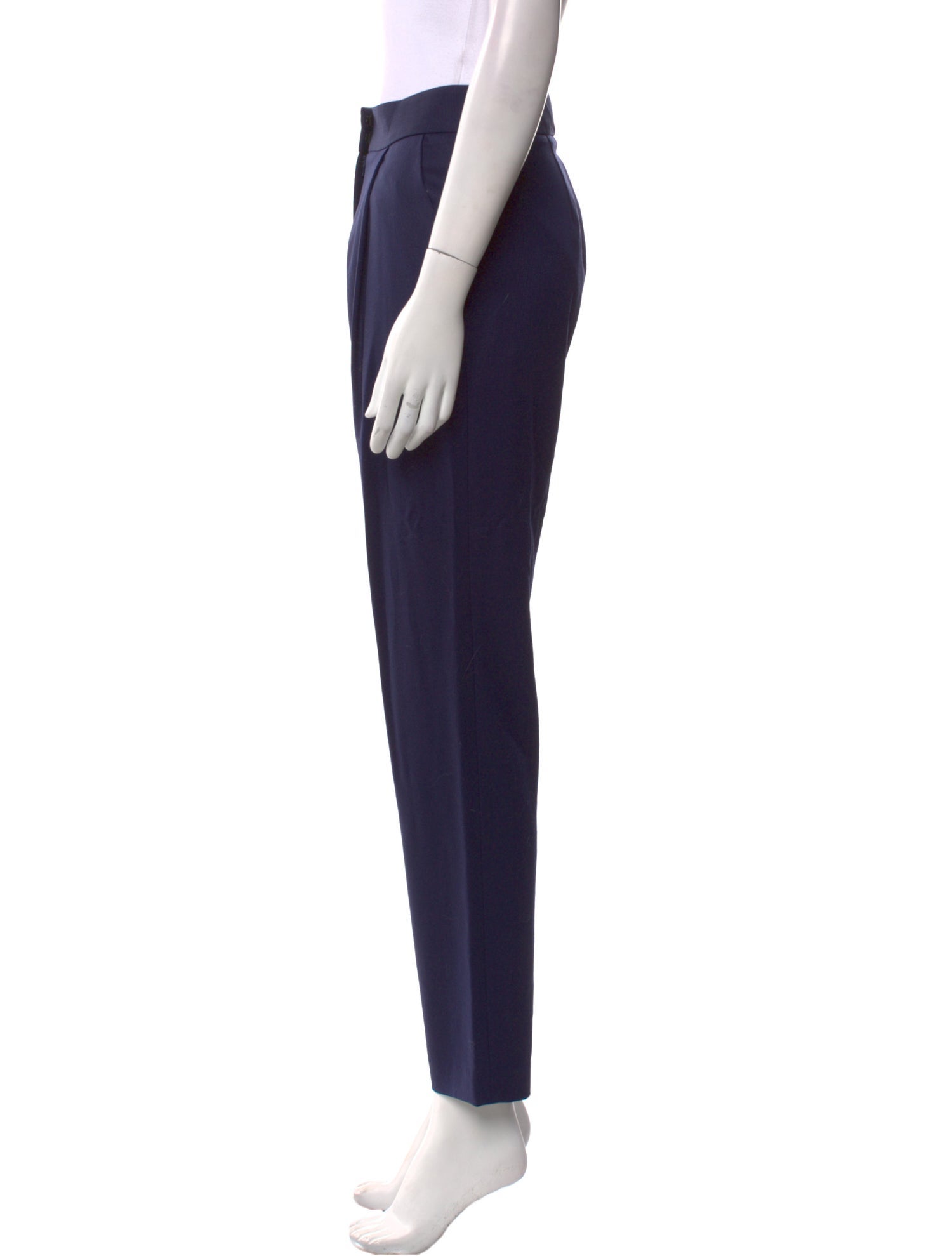 Adam Lippes Wool Straight Leg Pants