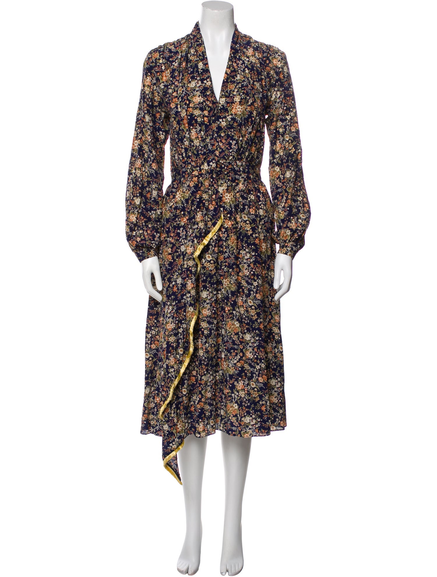 Adam Lippes Silk Midi Length Dress