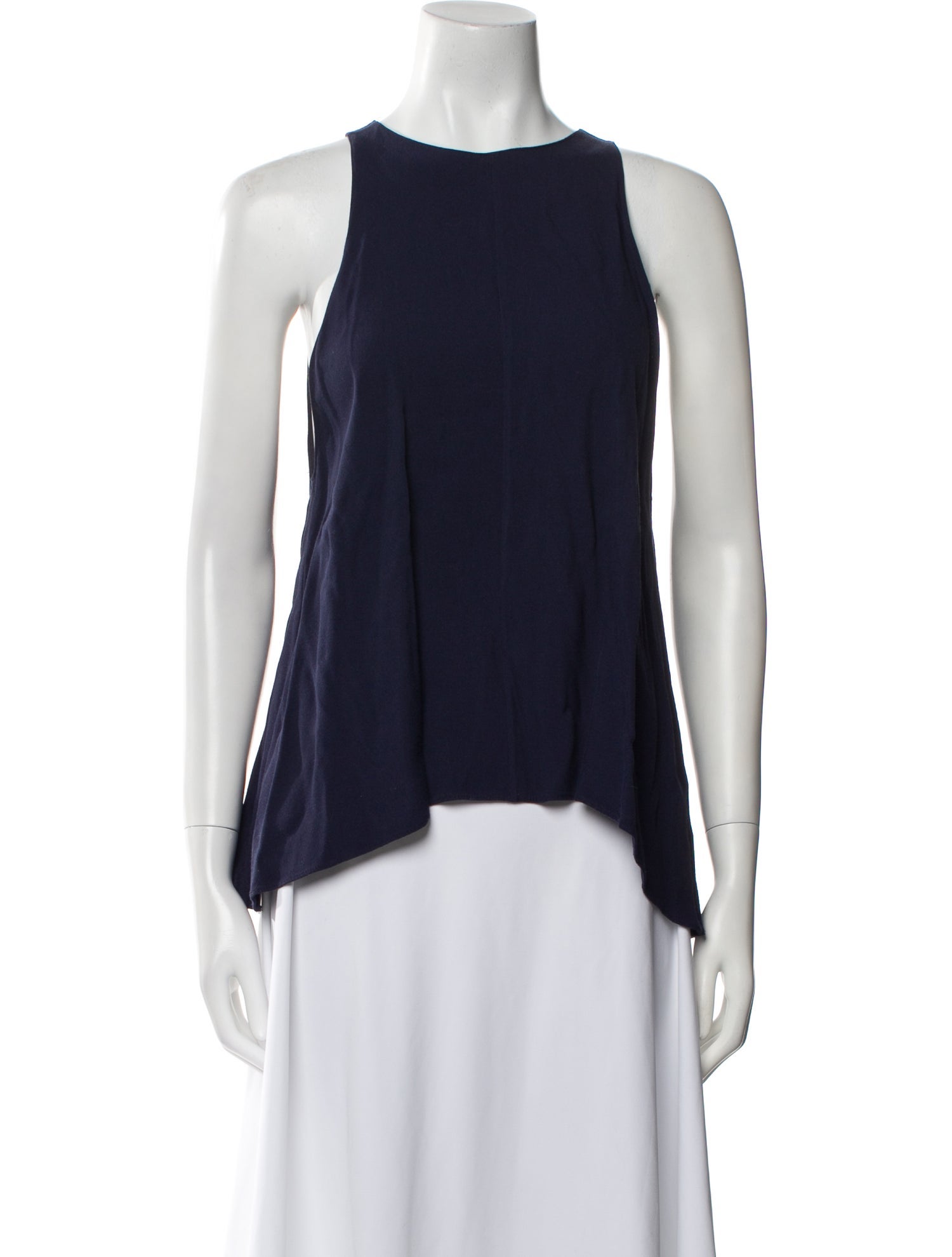 Adam Lippes Crew Neck Sleeveless Top