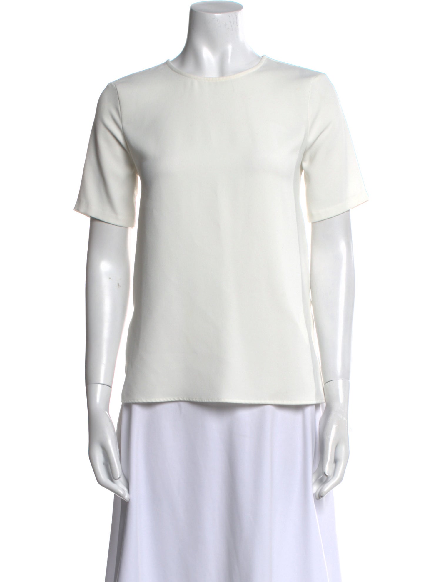 Adam Lippes Crew Neck Short Sleeve T-Shirt