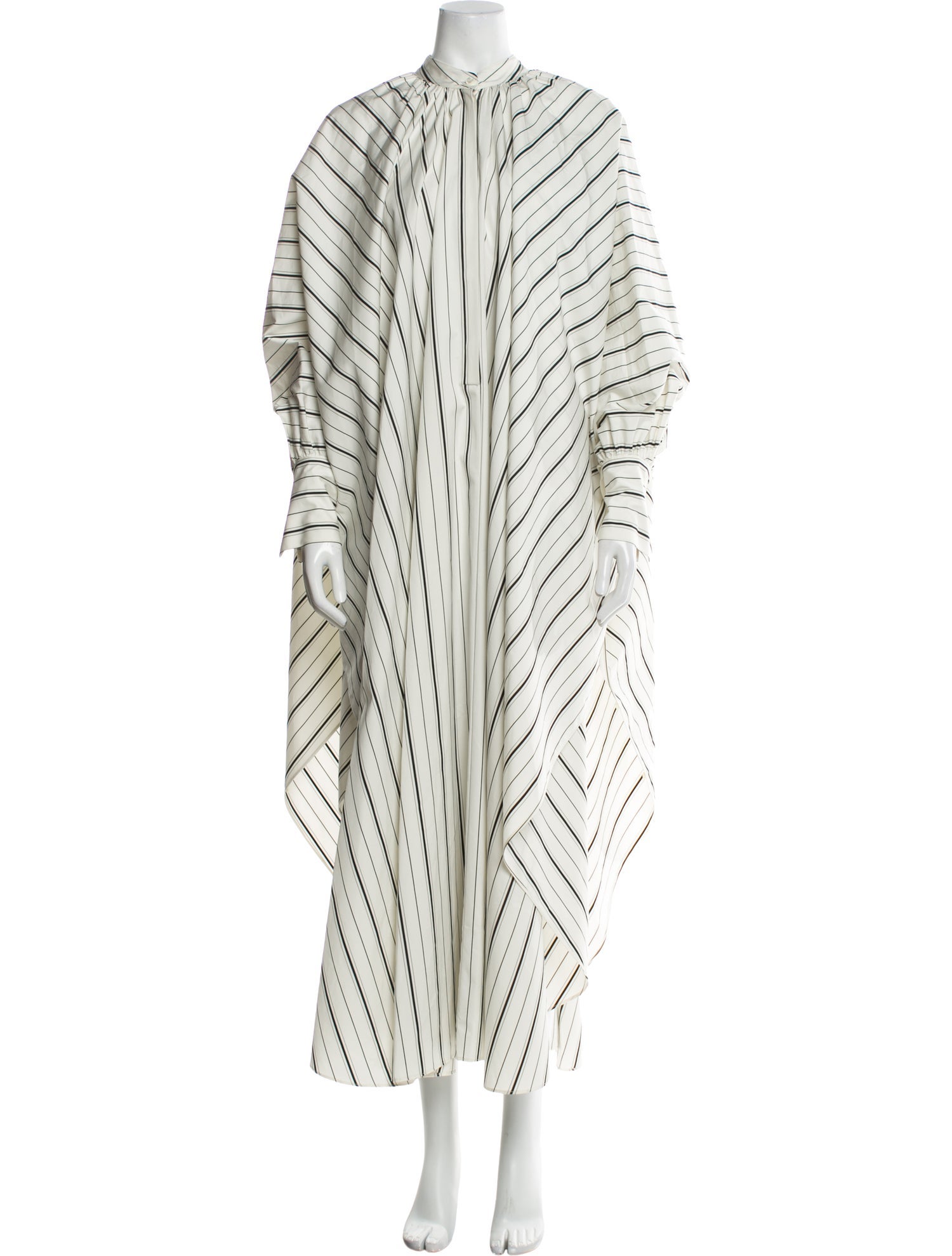 Adam Lippes Striped Nightgown