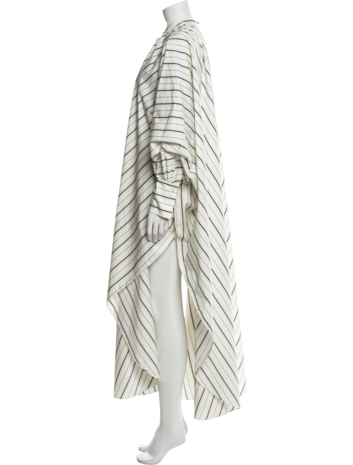 Adam Lippes Striped Nightgown