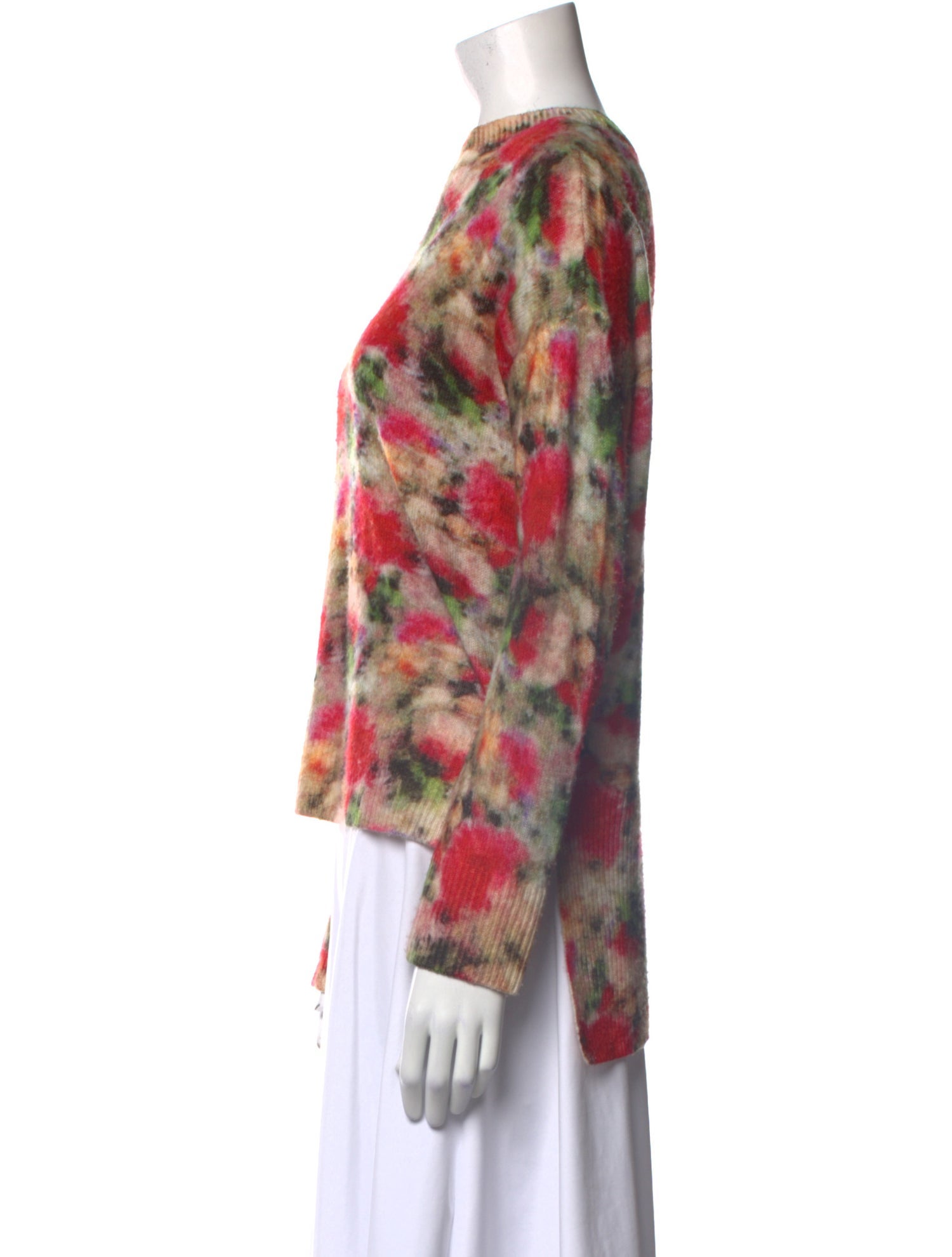 Adam Lippes Cashmere Tie-Dye Print Sweater