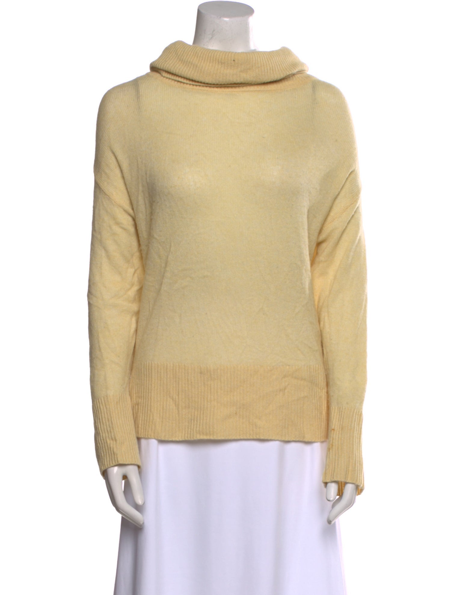 Adam Lippes Cashmere Cowl Neck Sweatshirt