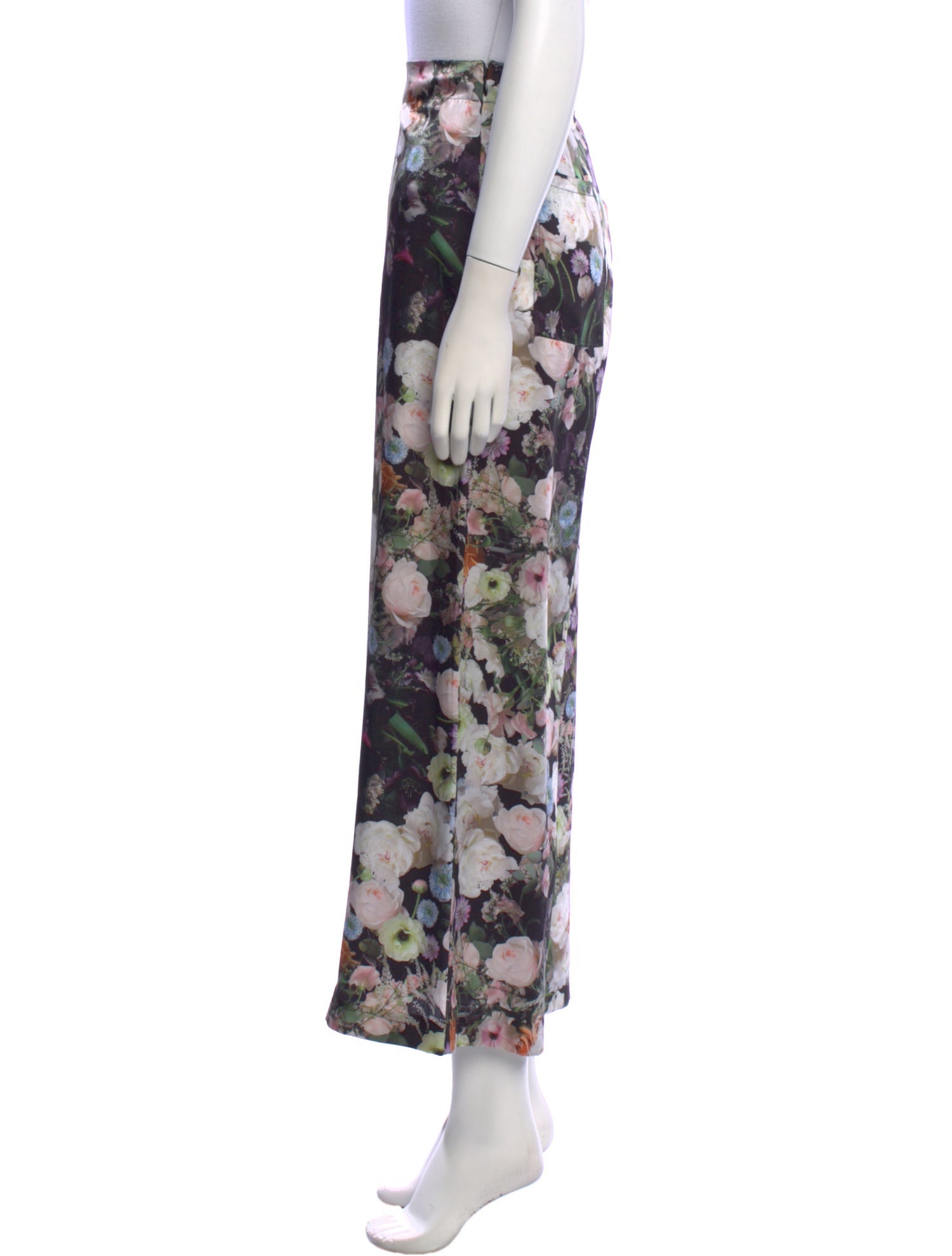 Adam Lippes Floral Print Wide Leg Pants w/ Tags
