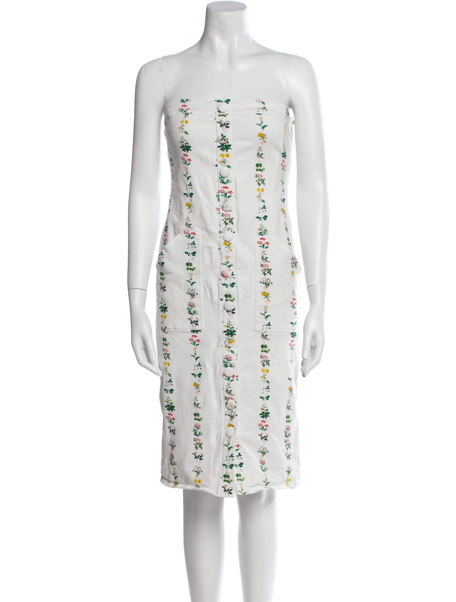 Adam Lippes Printed Mini Dress