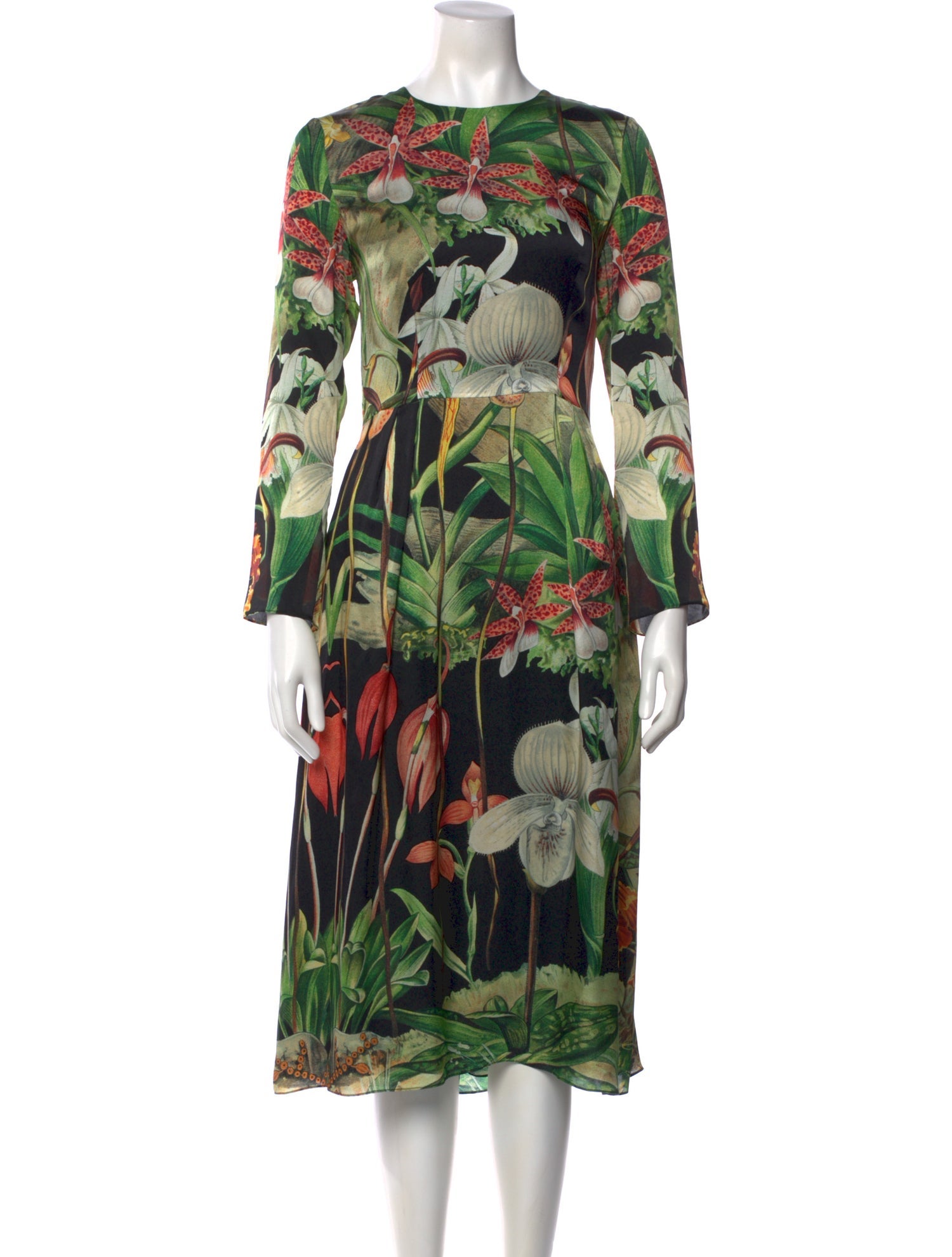 Adam Lippes Silk Midi Length Dress