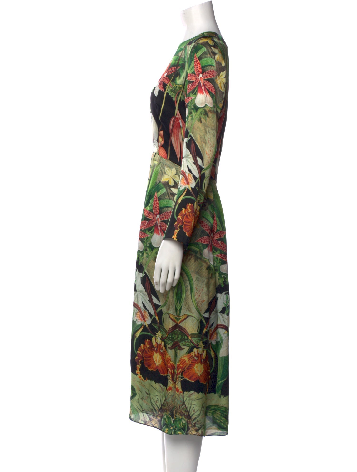 Adam Lippes Silk Midi Length Dress