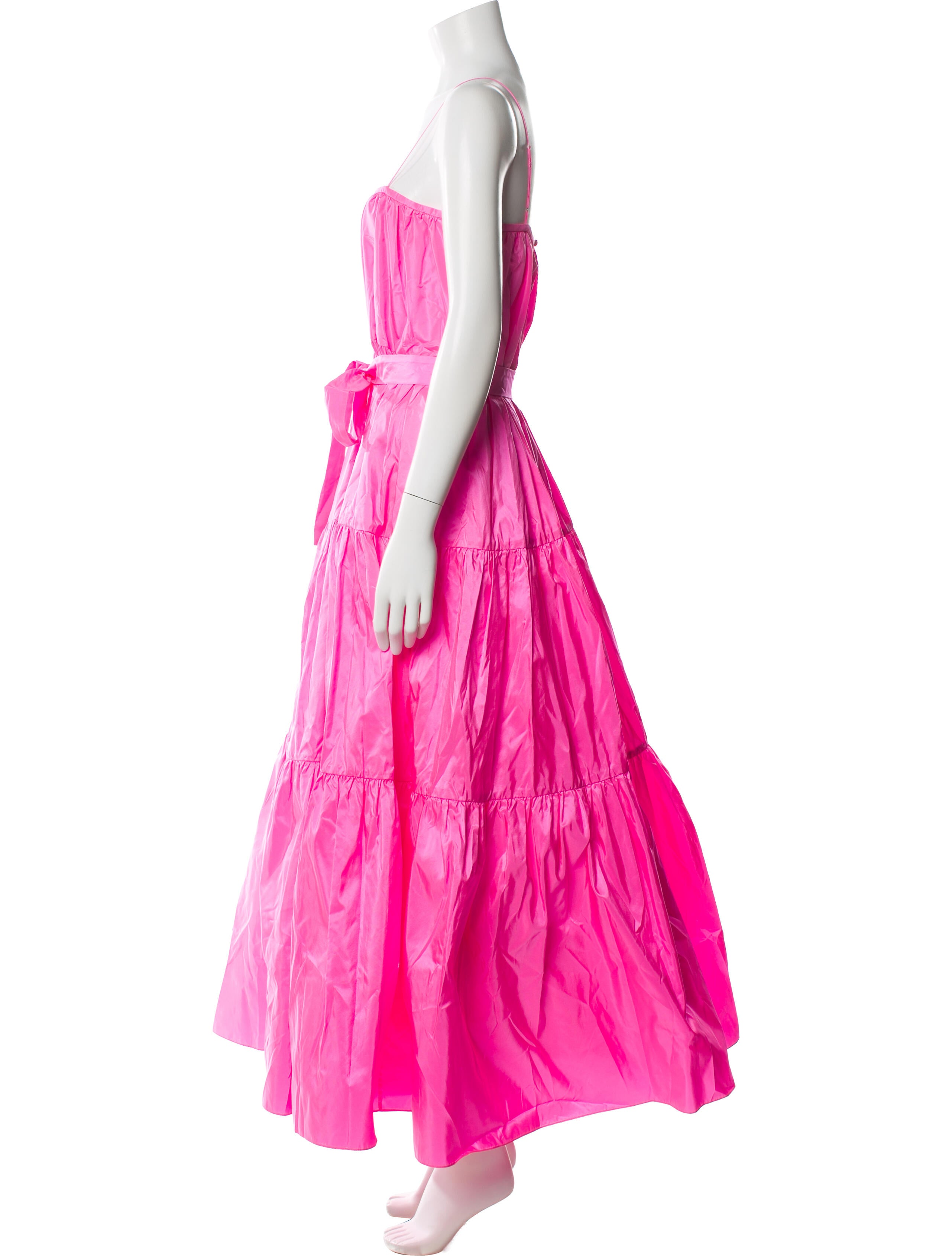 Adam Lippes Square Neckline Long Dress