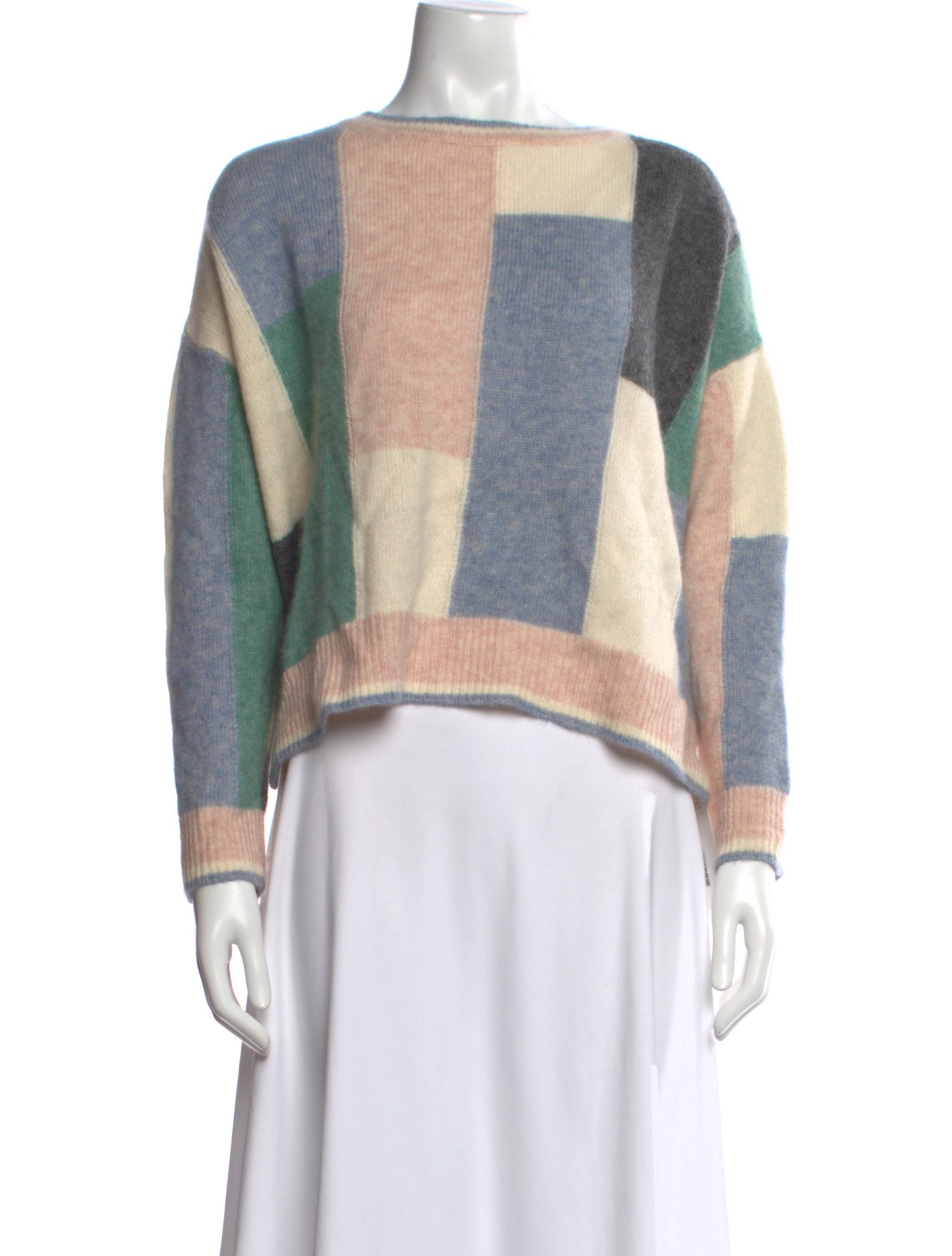 Adam Lippes Cashmere Printed Sweater